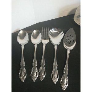 Oneida Community BRAHMS Stainless Serving set of 5pcs